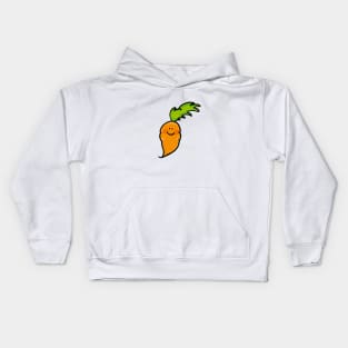 cute carrot Kids Hoodie